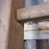 Wooden ladder