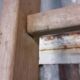 Wooden ladder
