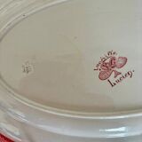Plat ovale Lunéville Lucien