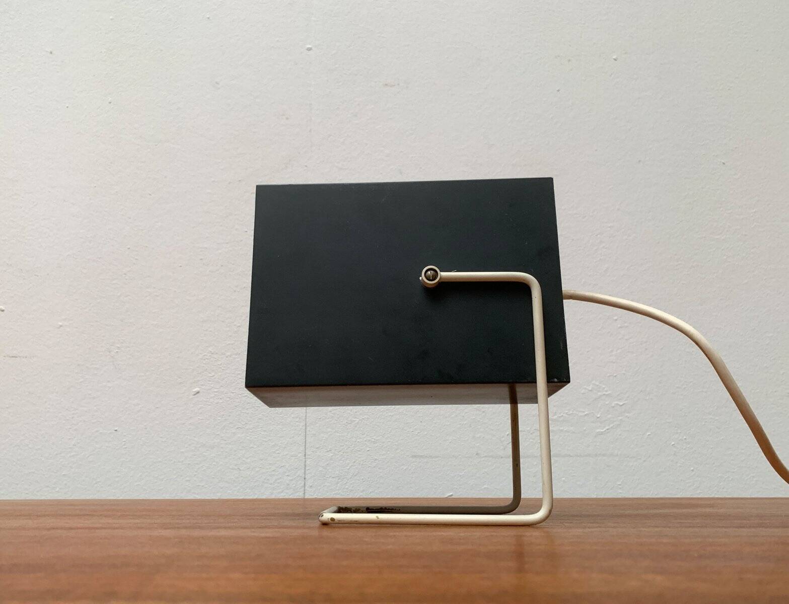 Mid-century minimalist table lamp by Wilhelm Braun Feldweg for Doria Leuchten, 1960s.