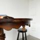 Biedermeier console or side table, 19th century.