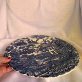 The Hunter by Myott large blue serving dish