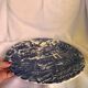 Grand plat de service bleu The Hunter de Myott
