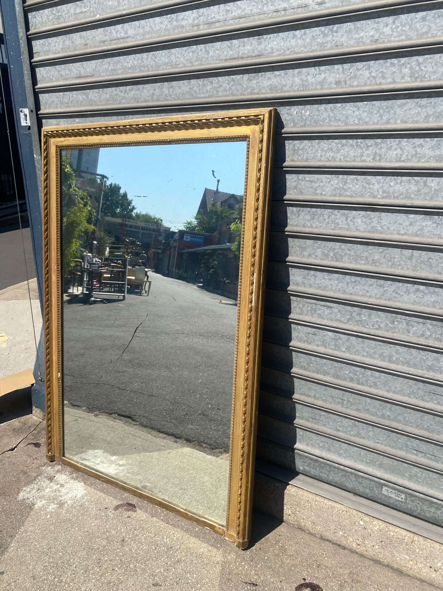 Miroir de cheminée