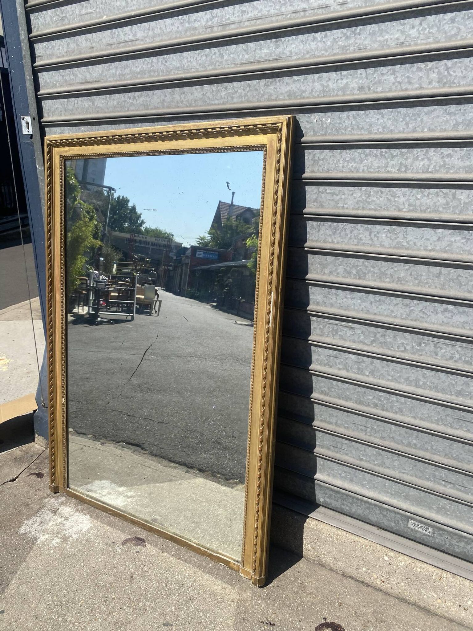Miroir de cheminée