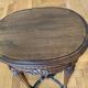 Louis XVI Style oak pedestal table Height: 76cm