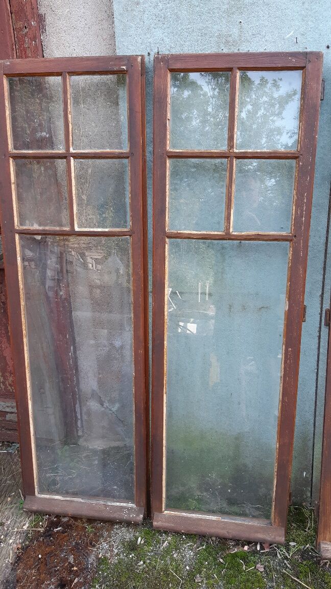 Set of old windows