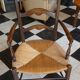 Parker former armchair walnut C. Cayelle