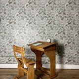 Children's desk with retractable chair