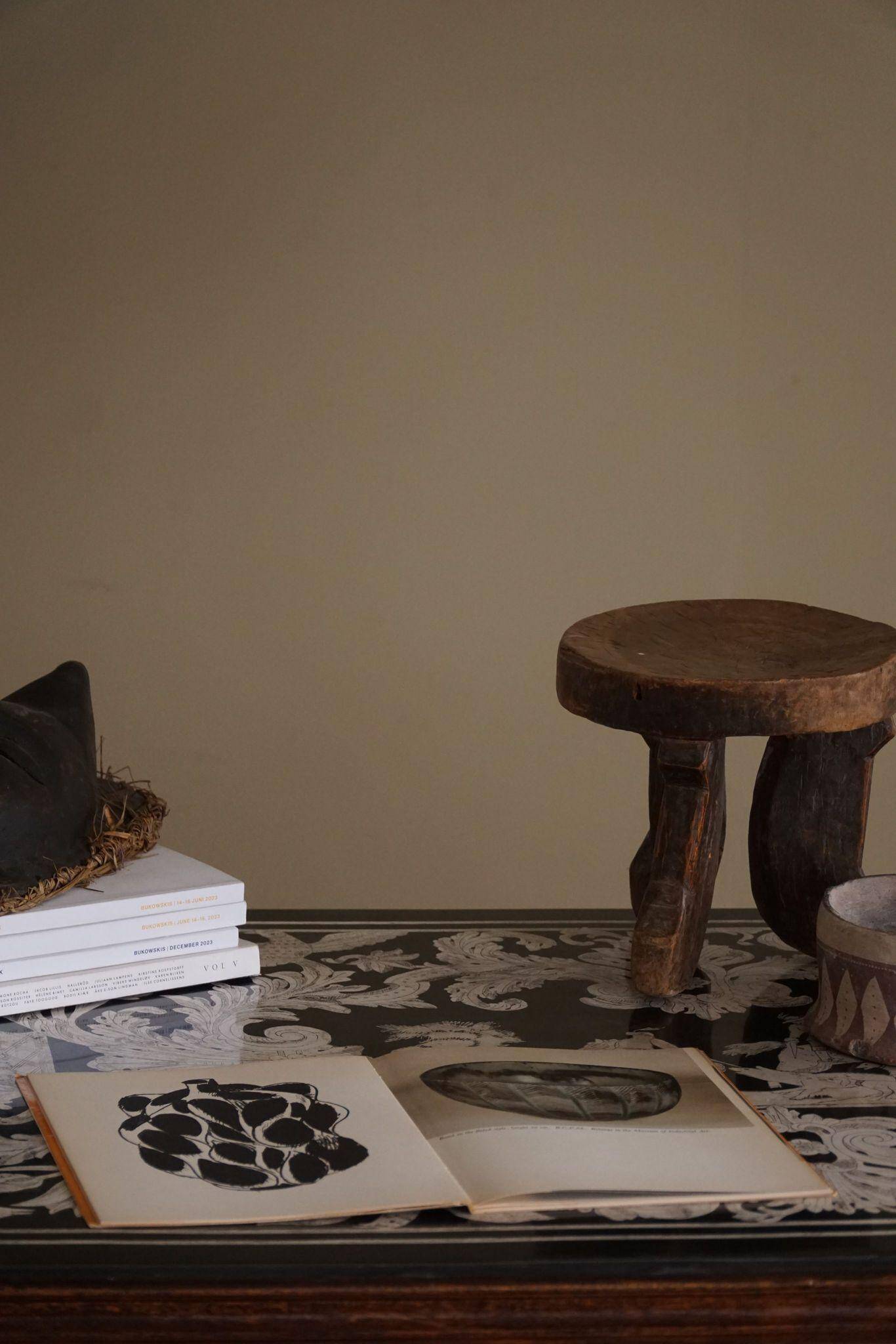 Antique Italian desk table, walnut and marble, Naples, 19th century.