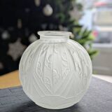 Vase boule art deco (L-0210-1)