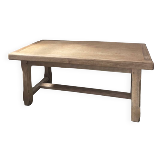 Table basse sablée en chêne