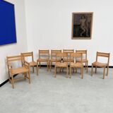 Sornay 80s beech chairs