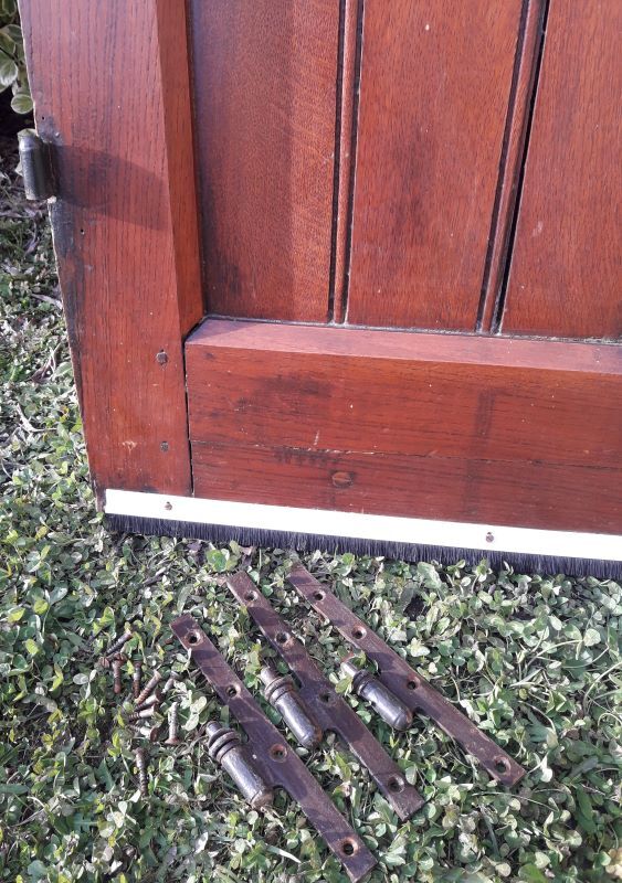 Entrance door 208,7x94 oak multipoint lock