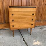 Commode à tiroirs Mid-Century, 1960s