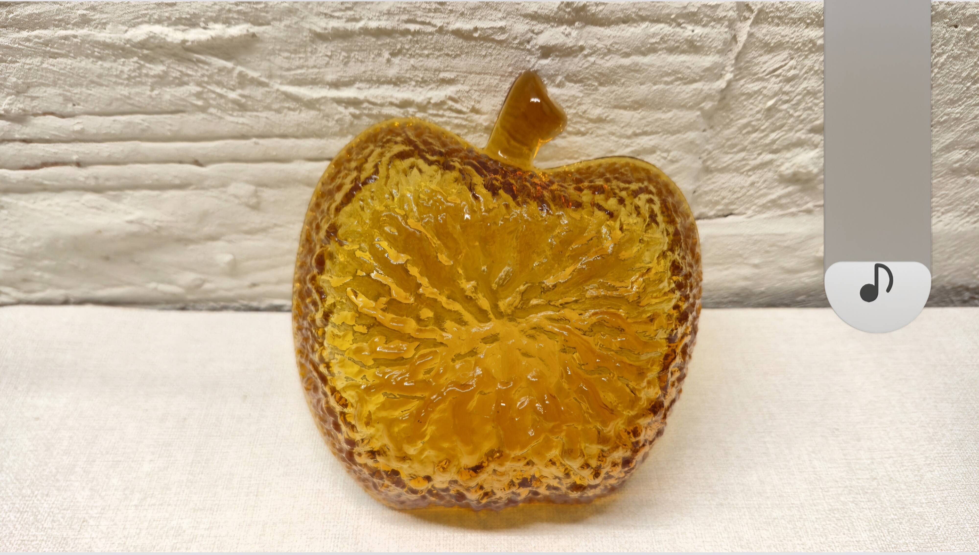 Vid epoche pomme verre ambré