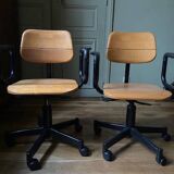Set of two Martin Stoll office chairs