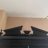 Napoleon III cabinet/display case in blackened wood