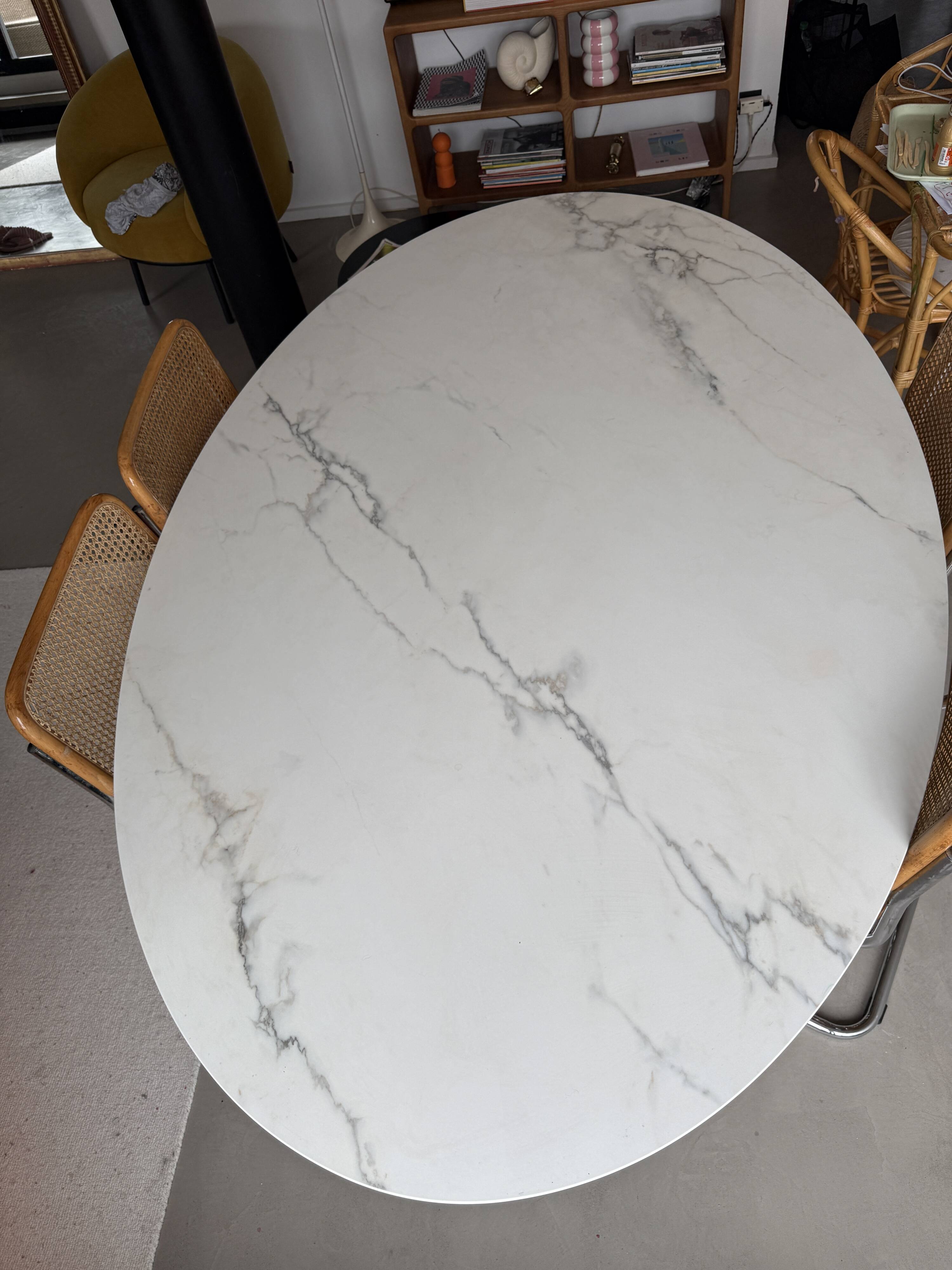 Oval dining table mauro lipparini