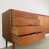 Teak sideboard by rex raab for wilhelm renz, 1960s