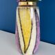 west germany purple yellow and gold vase / vase made in germany