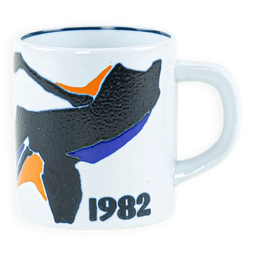 Mug danois en porcelaine, Inge-Lise Koefoed, 1982