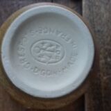 5 mugs Digoin en grès