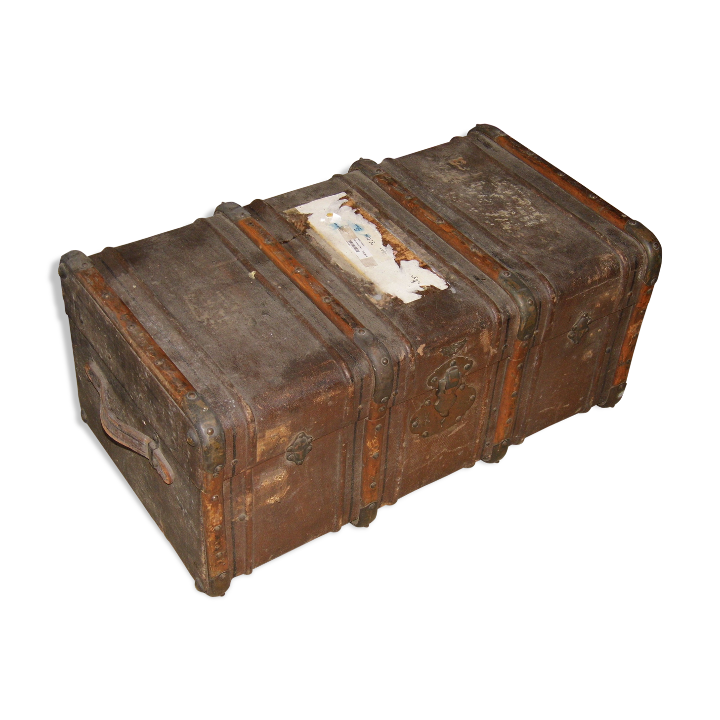 Old trunk trunk cabin travel cabin wooden vintage loft