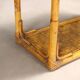 Small 1980s bamboo bookcase
