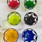 Set of 16 lead crystal glasses from the Nachtmann company from the 1960s, Antika series