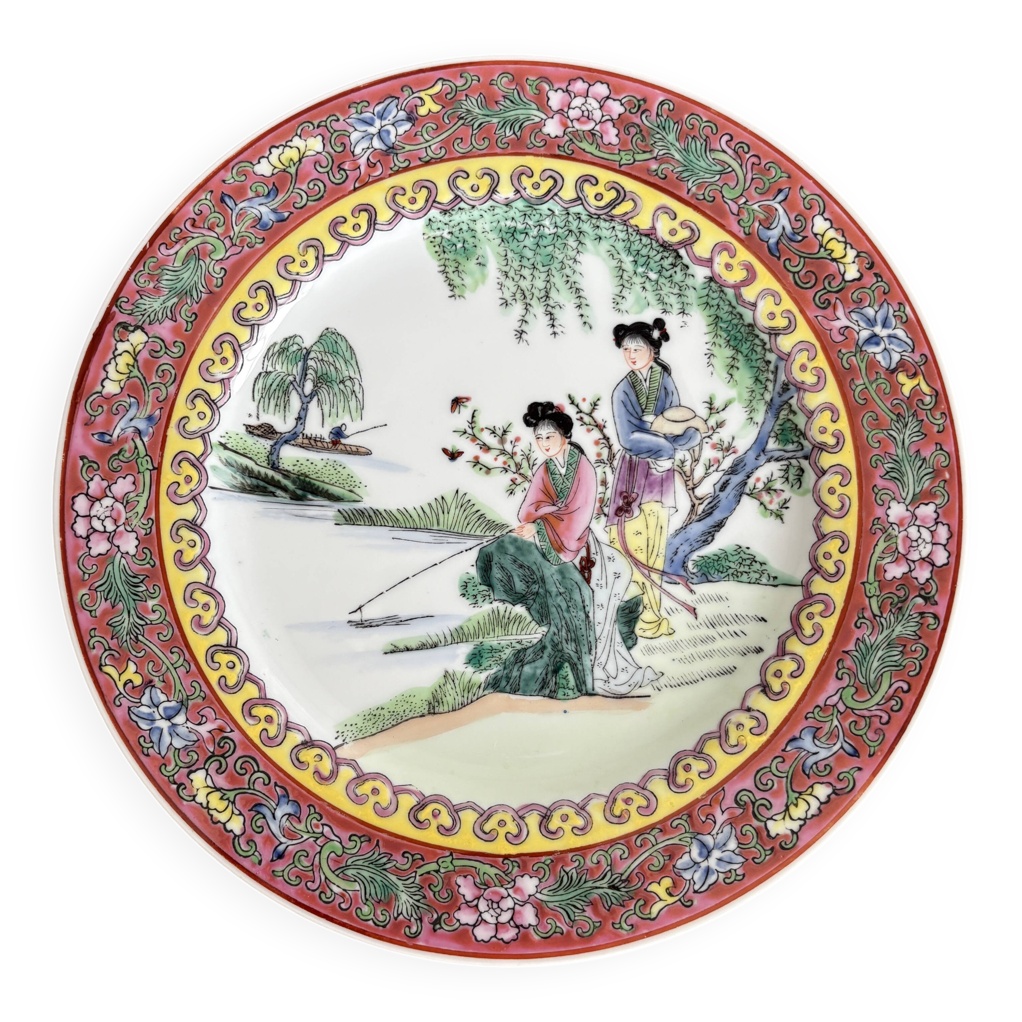 Chinese porcelain plate