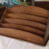 Old mail rack letter holder
