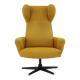 1970s Swivel Wing Chair, Czechoslovakia