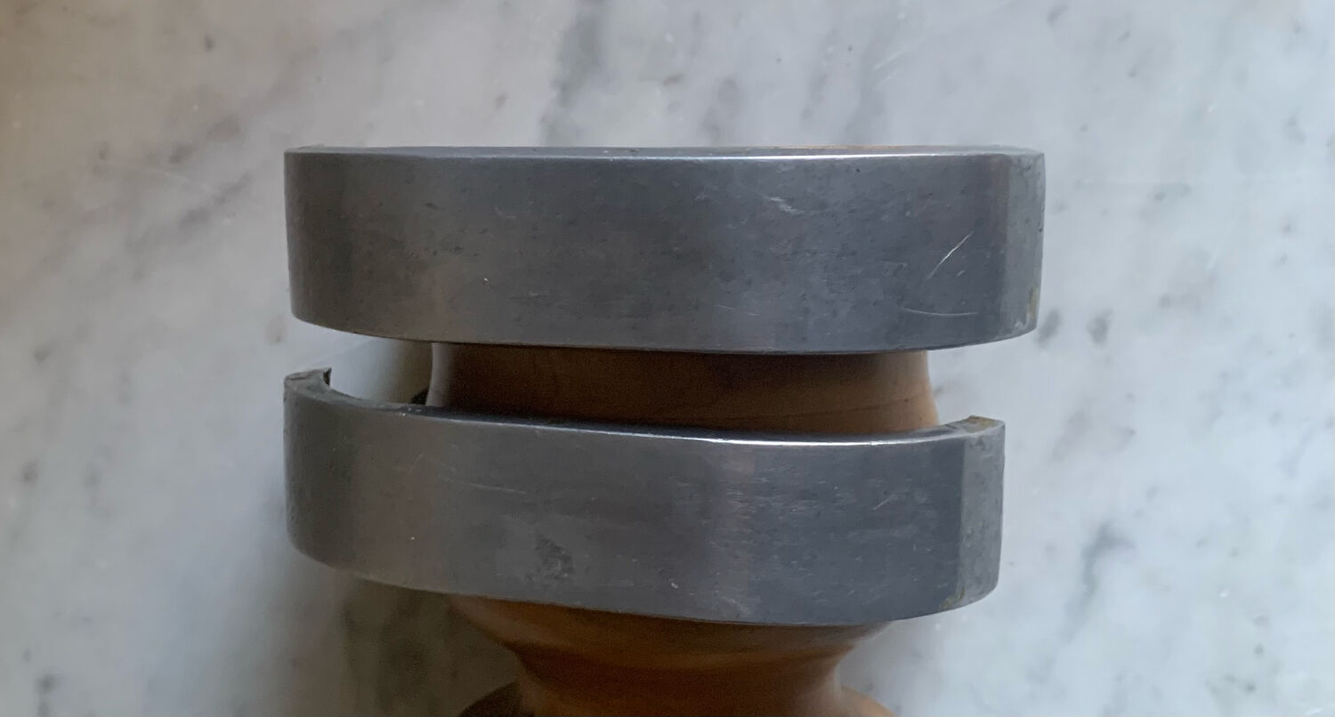 Pair of furniture handles 50s