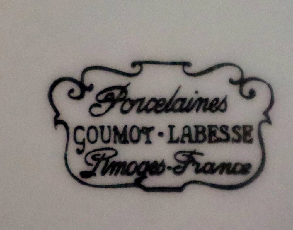 Limoges porcelain jewellery box - Coumot-Labesse