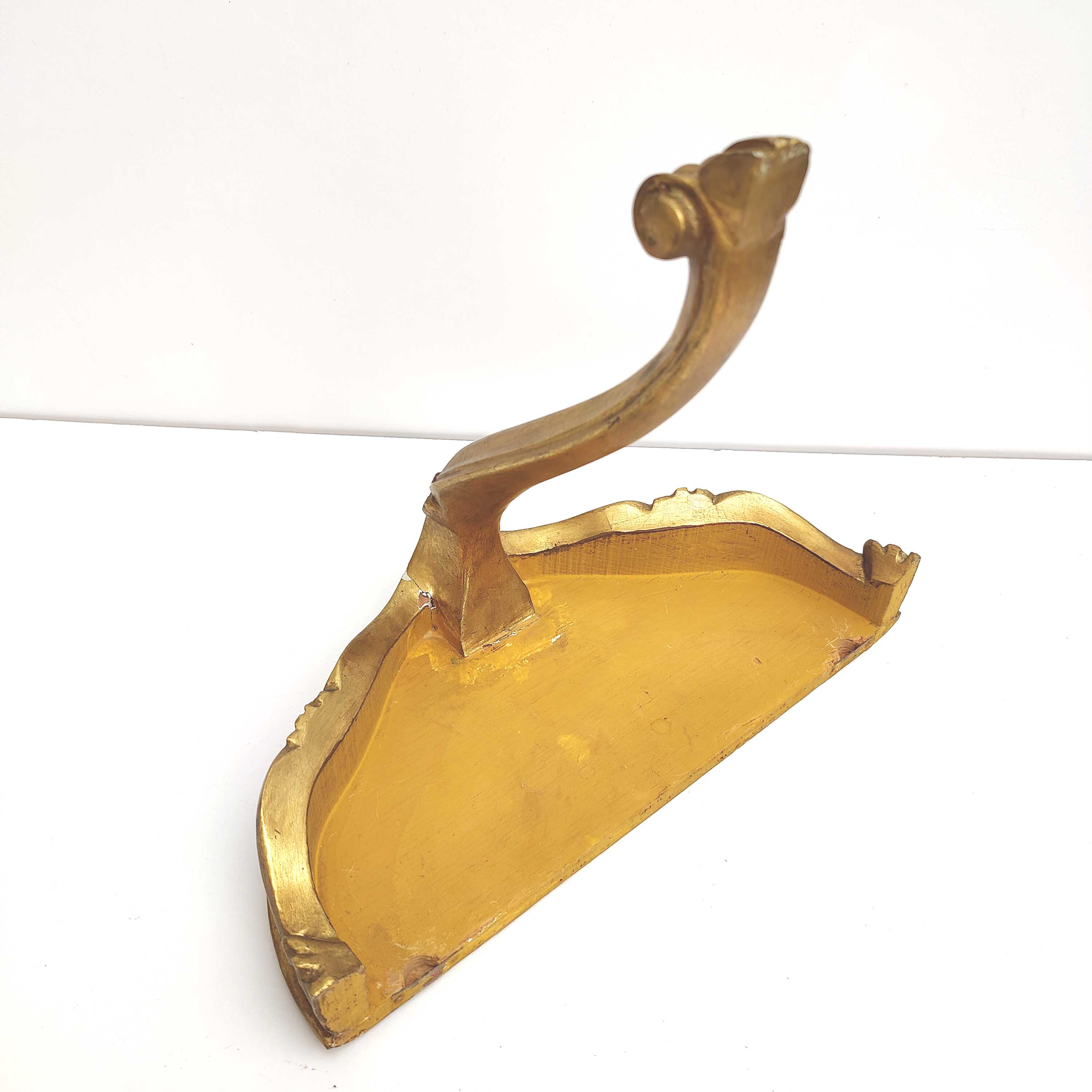 Small golden console