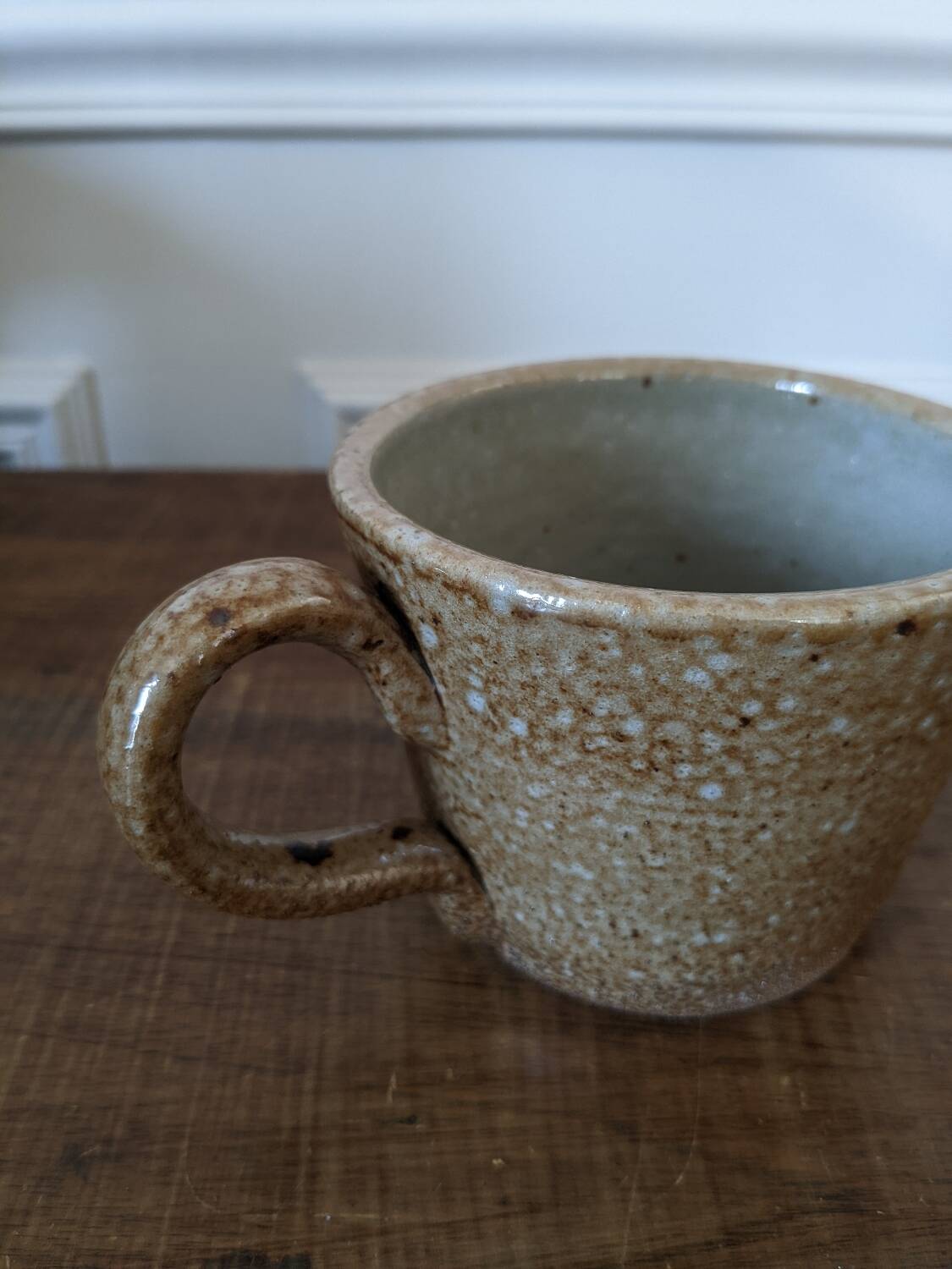 Large stoneware mug