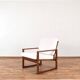 Fauteuil en teck danois des années 1960.