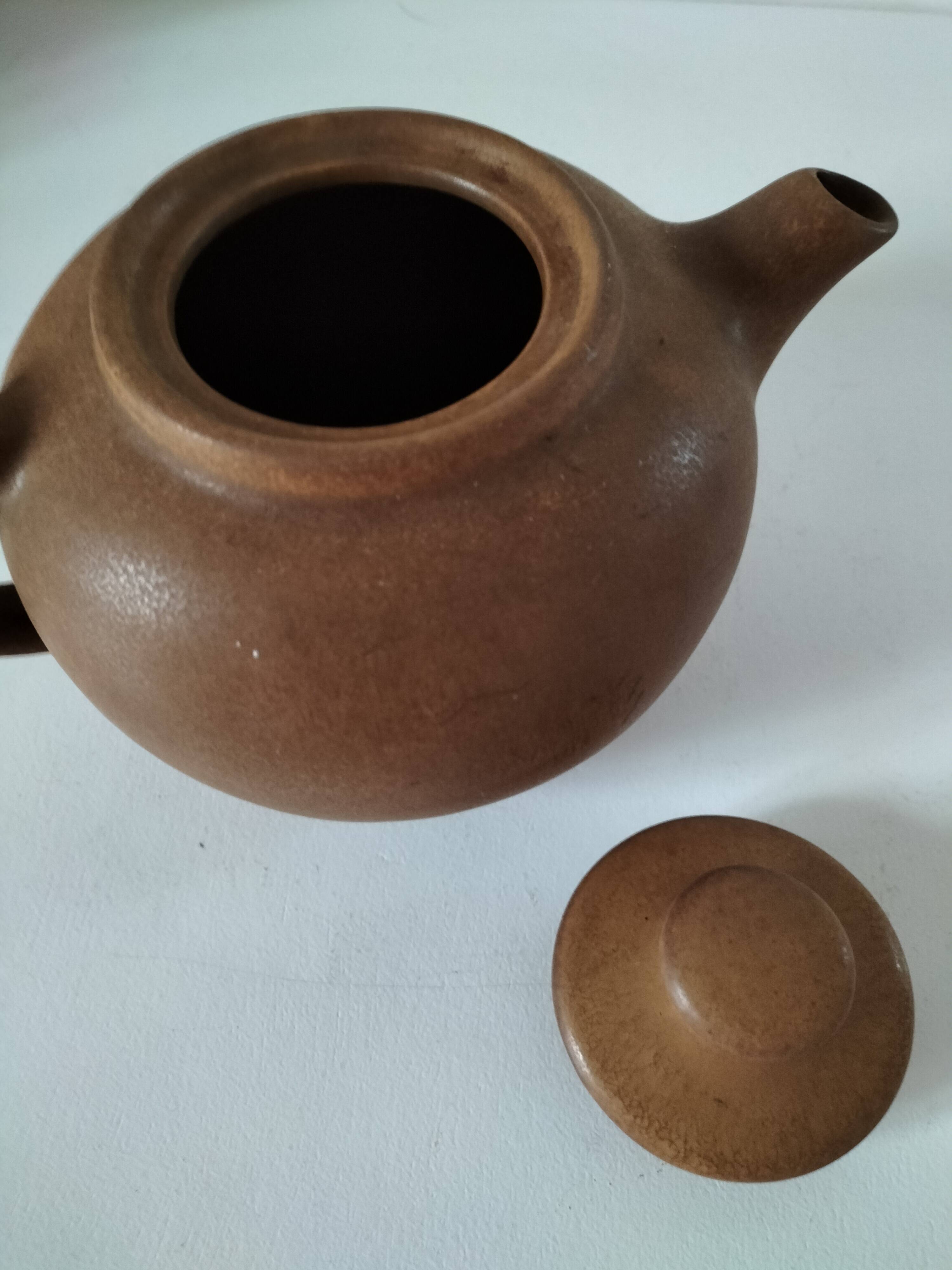English stoneware teapot