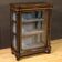 Vitrine anglaise marquetée du XIXe siècle