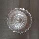 Ball soliflore vase on foot in blown glass