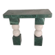 Console marbre et travertin