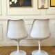 6 chaises tulipes