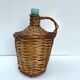 Demijohn with wicker