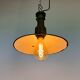 Industrial Green Enamel Factory Pendant Lamp with Cast Aluminium Top, 1960s