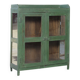 Antique teak sideboard (original light green patina)