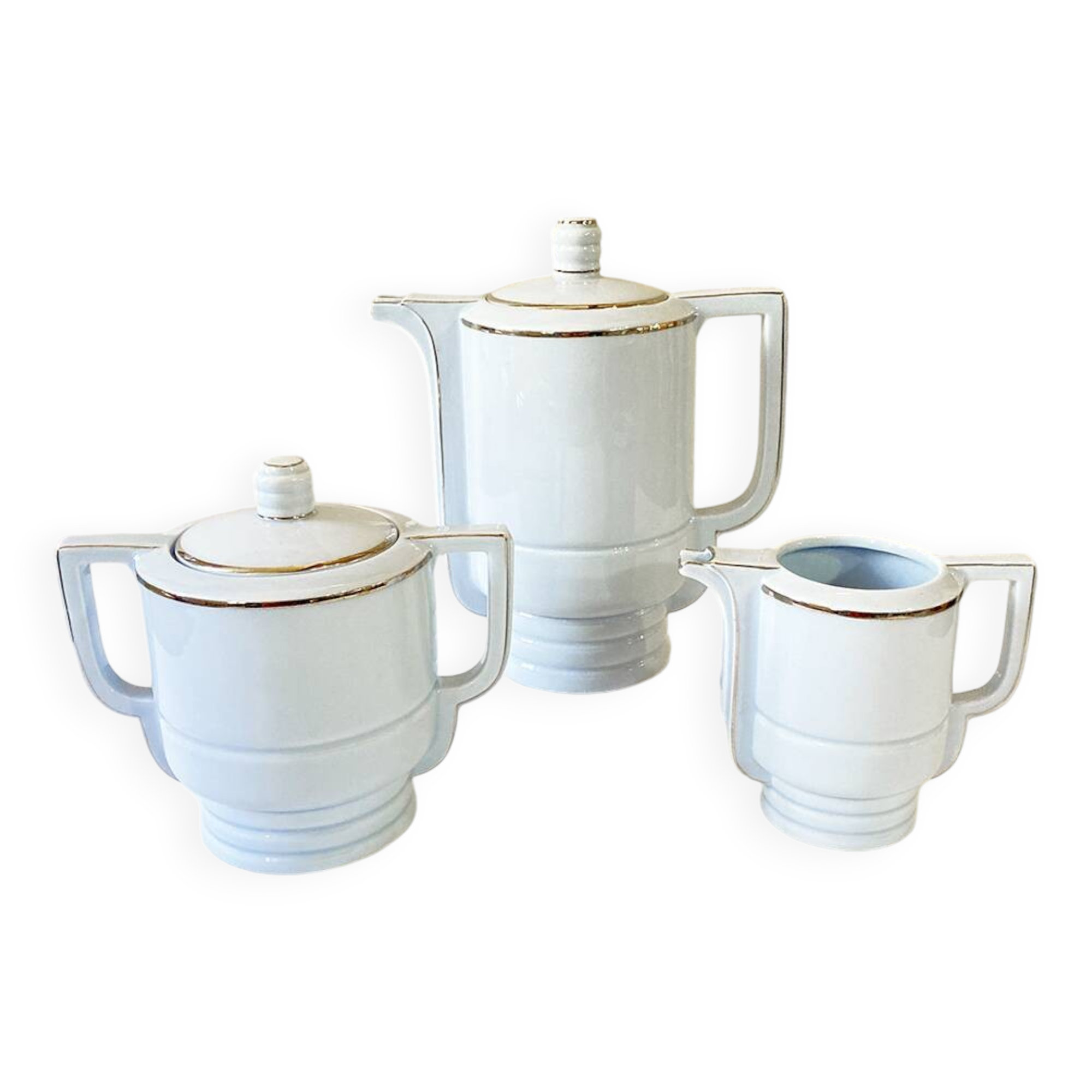 Art Deco coffee service, Epiag, Czechoslovakia