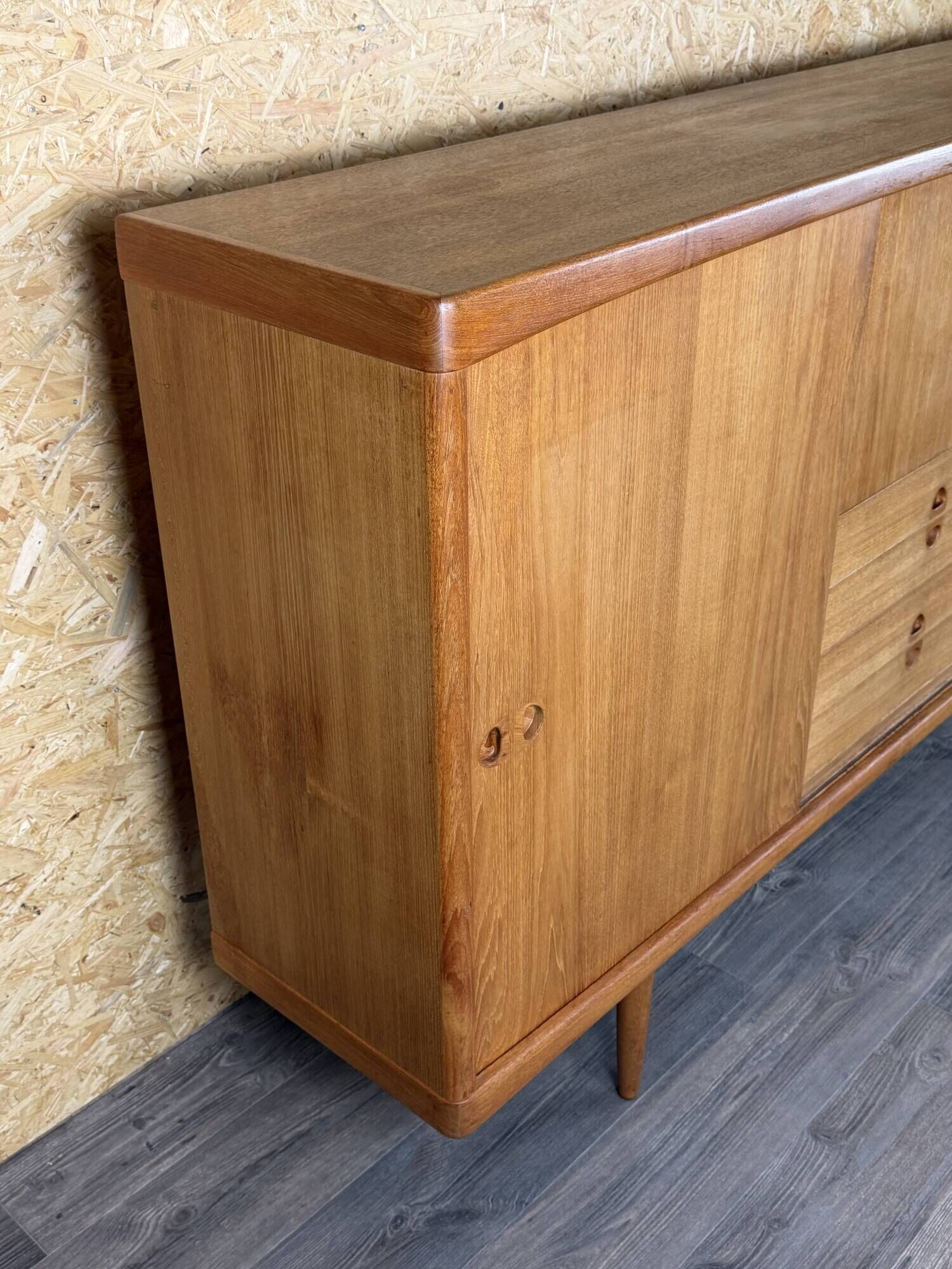 1960s 1970s Teak Sideboard Highboard by H.W. Klein for Bramin Denmark