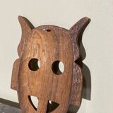 Handmade wooden mask