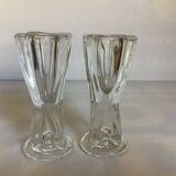 Pair of 50s vase candlesticks
